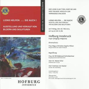 Lions Club Tyrol Hofburg 2015 001